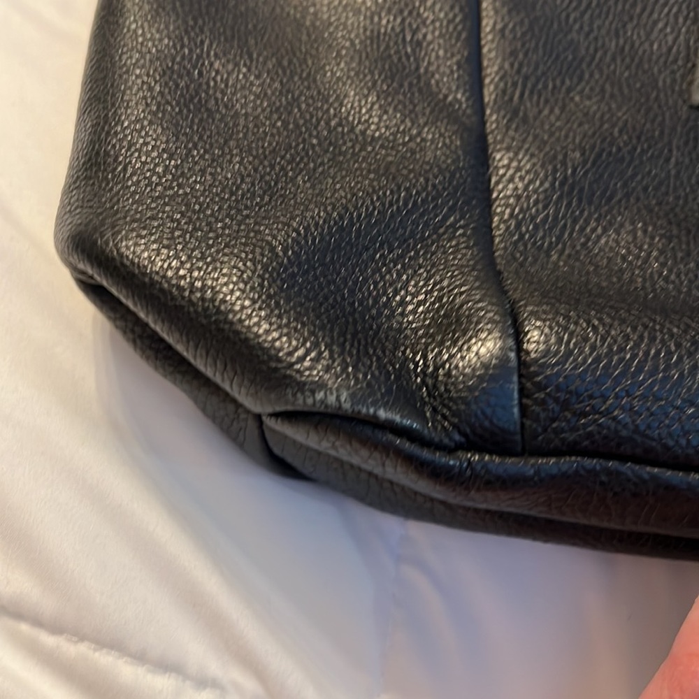 Lucky Brand hobo crossbody, black pebble leather - Picture 12 of 12